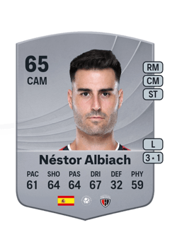 Néstor Albiach 65 EA FC
