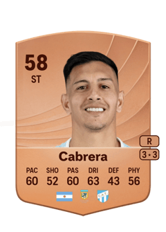 Lisandro Cabrera 58 EA FC