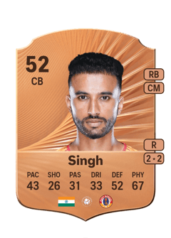 Gursimrat Singh 52 EA FC