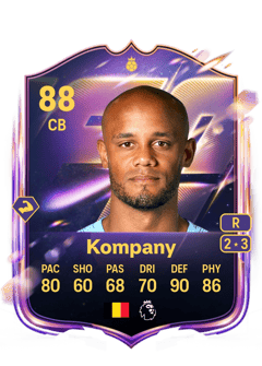 Vincent Kompany 88 EA FC