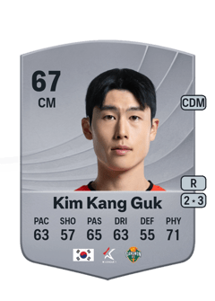 Kim Kang Guk 67 EA FC