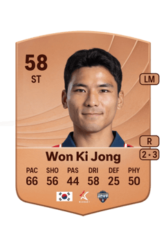 Won Ki Jong 58 EA FC