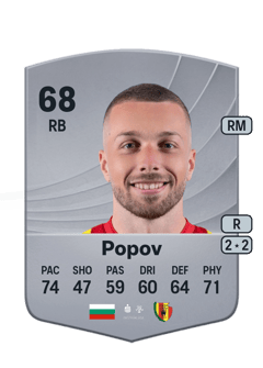 Viktor Popov 68 EA FC