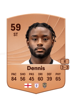 Matthew Dennis 59 EA FC