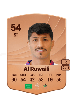 Omar Al Ruwaili 54 EA FC