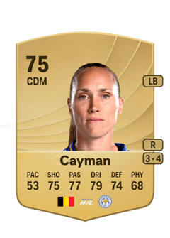 Janice Cayman 75 EA FC