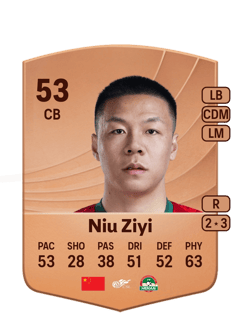 Niu Ziyi 53 EA FC