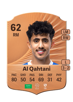 Mohammed Al Qahtani 62 EA FC