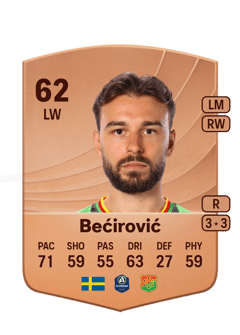 Edvin Bećirović 62 EA FC
