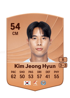 Kim Jeong Hyun 54 EA FC
