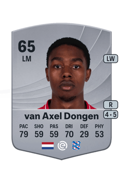 Amourricho van Axel Dongen 65 EA FC