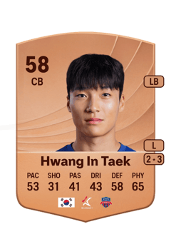Hwang In Taek 58 EA FC