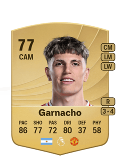 Alejandro Garnacho 77 EA FC