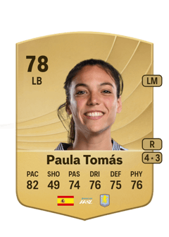 Paula Tomás 78 EA FC