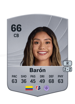 Ángela Barón 66 EA FC