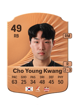 Cho Young Kwang 49 EA FC