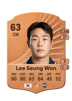 Lee Seung Won 63 EA FC