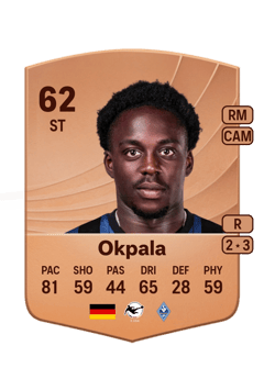 Kennedy Okpala 62 EA FC