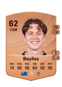 Lachlan Bayliss 62 EA FC