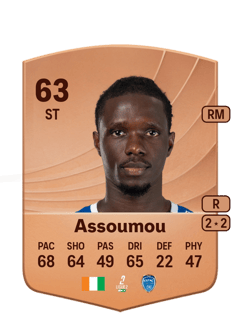 Jaurès Assoumou 62 EA FC
