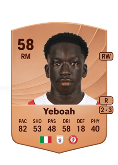 Ephraim Yeboah 58 EA FC