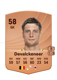 Niels Devalckeneer 58 EA FC