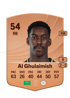 Nawaf Al Ghulaimish 54 EA FC