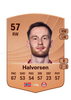 Sondre Halvorsen 57 EA FC