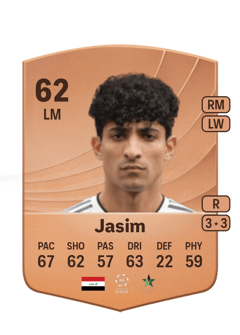 Ali Jasim 62 EA FC