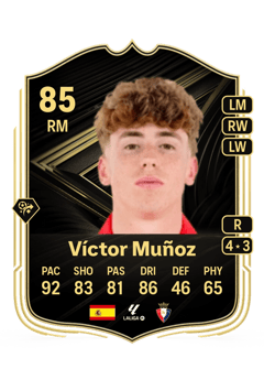 Víctor Muñoz 85 EA FC