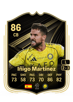 Iñigo Martínez 86 EA FC