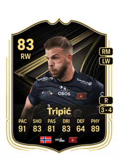 Zlatko Tripić 83 EA FC