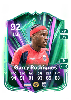 Garry Rodrigues 92 EA FC