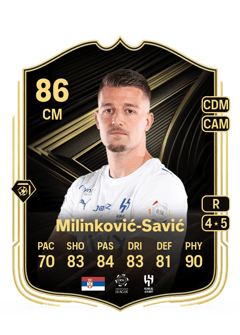 Sergej Milinković-Savić 86 EA FC