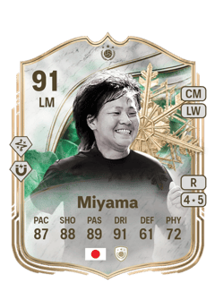 Aya Miyama 91 EA FC