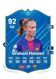 Caroline Graham Hansen 92 EA FC