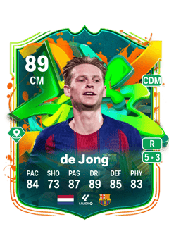 Frenkie de Jong 89 EA FC
