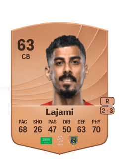 Qasem Lajami 63 EA FC