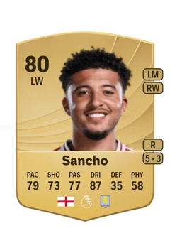 Jadon Sancho 80 EA FC