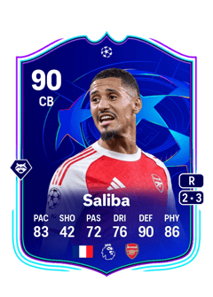 William Saliba 90 EA FC