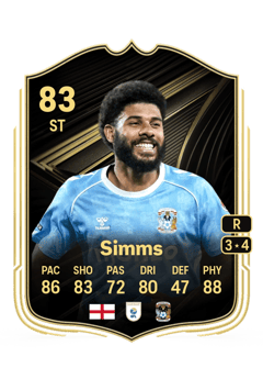 Ellis Simms 83 EA FC