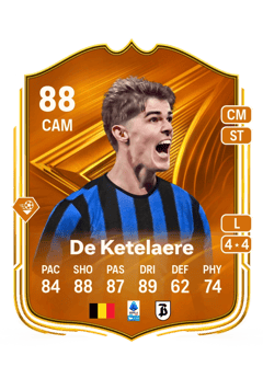 Charles De Ketelaere 88 EA FC