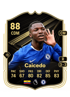 Moisés Caicedo 88 EA FC