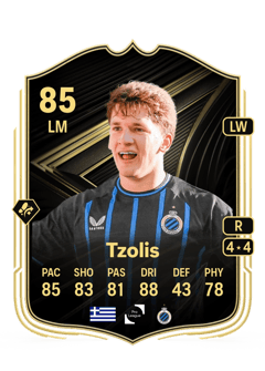 Christos Tzolis 85 EA FC