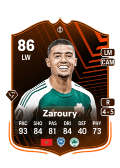 Anass Zaroury 86 EA FC