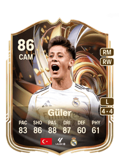 Arda Güler 86 EA FC
