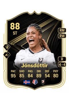 Sveindís Jane Jónsdóttir 88 EA FC
