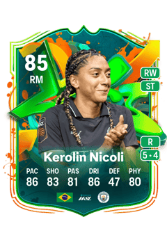 Kerolin Nicoli 85 EA FC