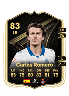 Carlos Romero 83 EA FC