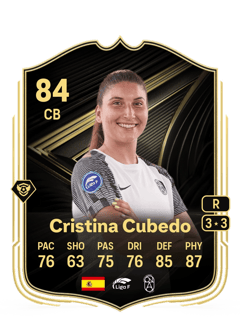Cristina Cubedo 84 EA FC